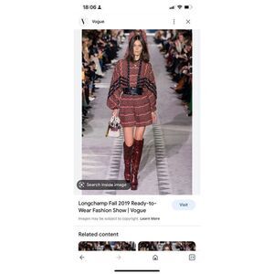 French Designer Longchamp FW19 Multi dress